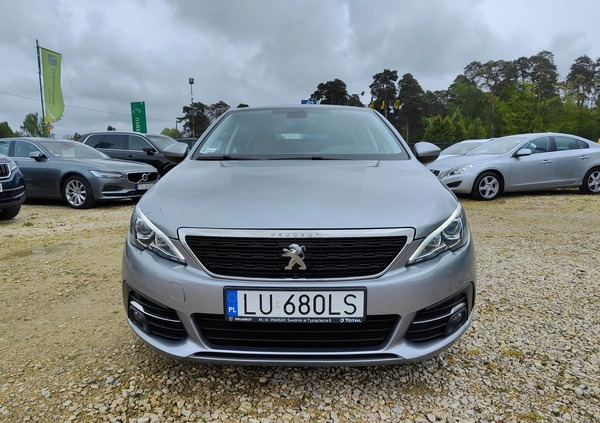 Peugeot 308 cena 58900 przebieg: 74800, rok produkcji 2021 z Lwówek małe 301